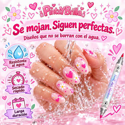 PintaYBrilla: se mojan, siguen perfectas
